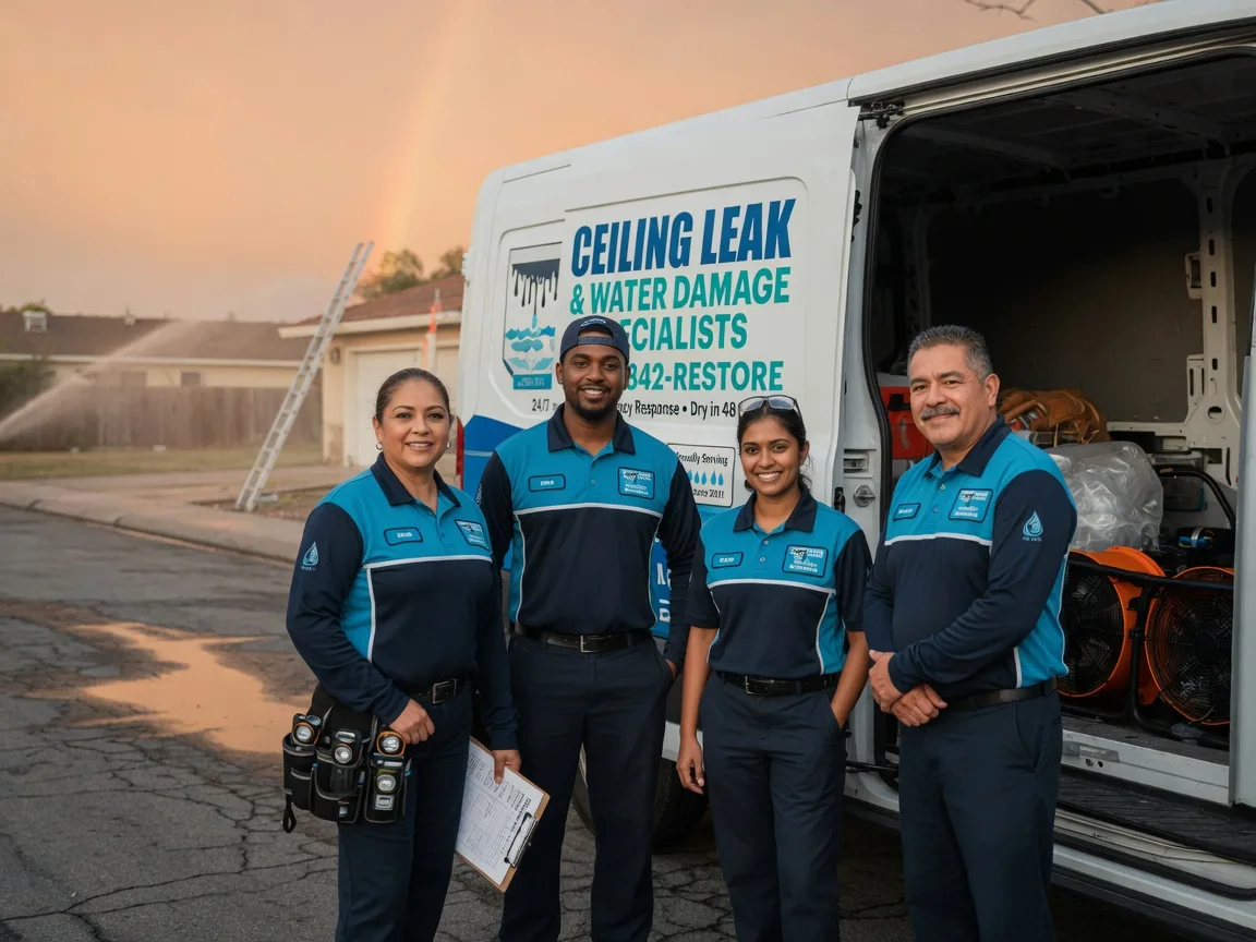 Ceiling Leak Cleanup company in Sumerco, WV