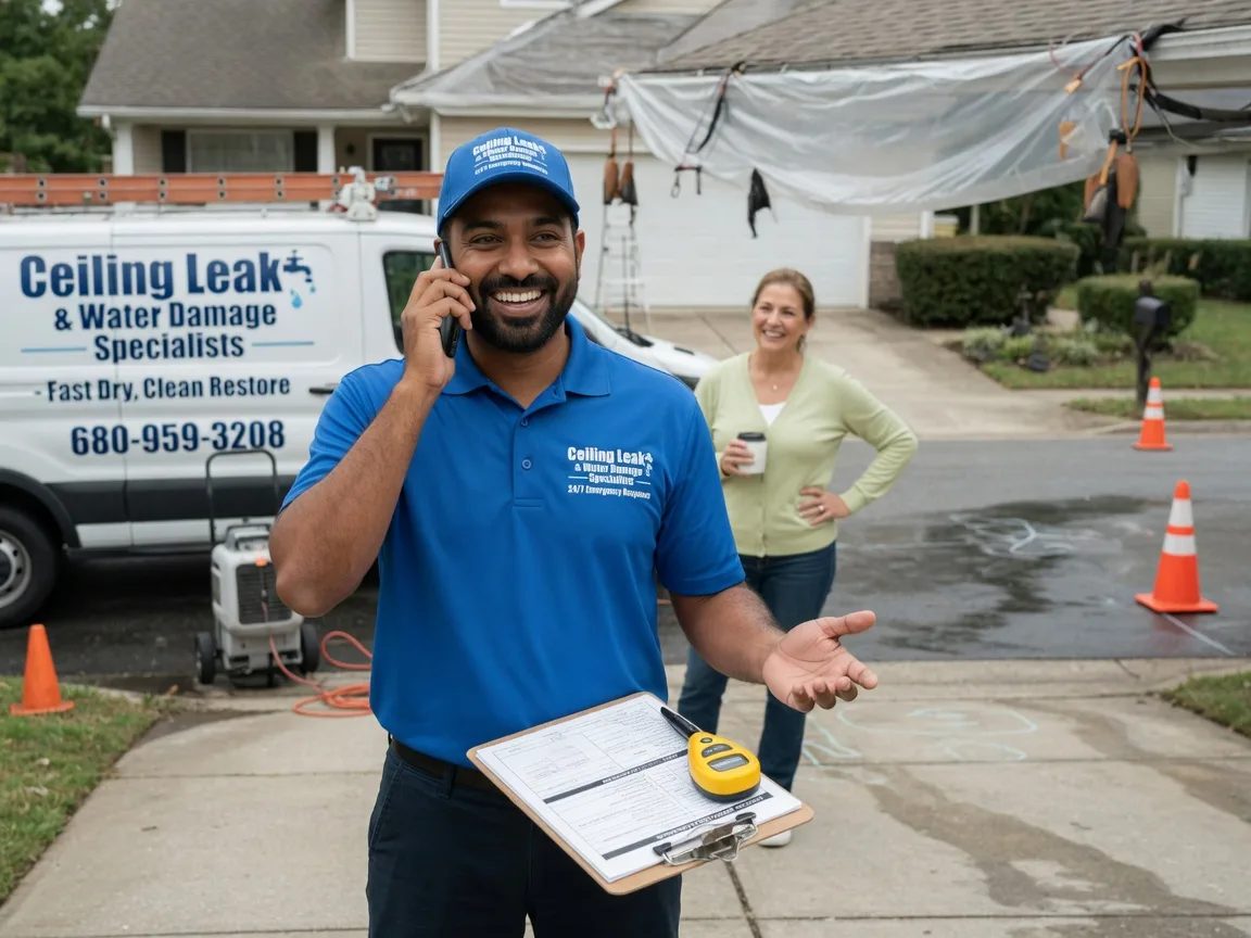 Ceiling Leak Cleanup Sumerco, WV FAQs
